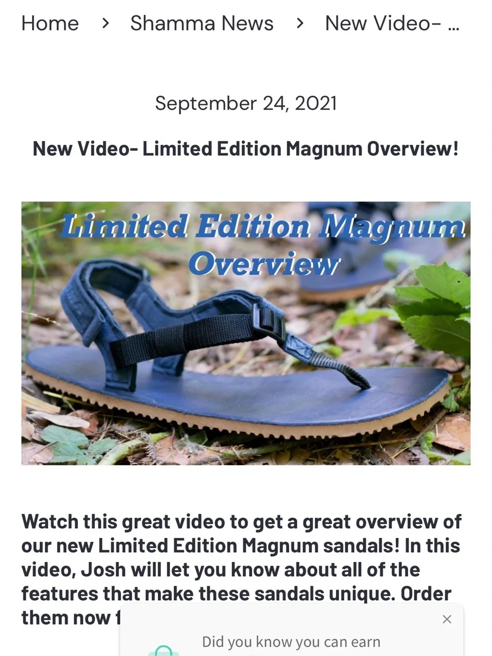 SHAMMA Men's Magnum BAREFOOT MINIMAL Navy Blue Strap Sandal with VIBRAM Outsole